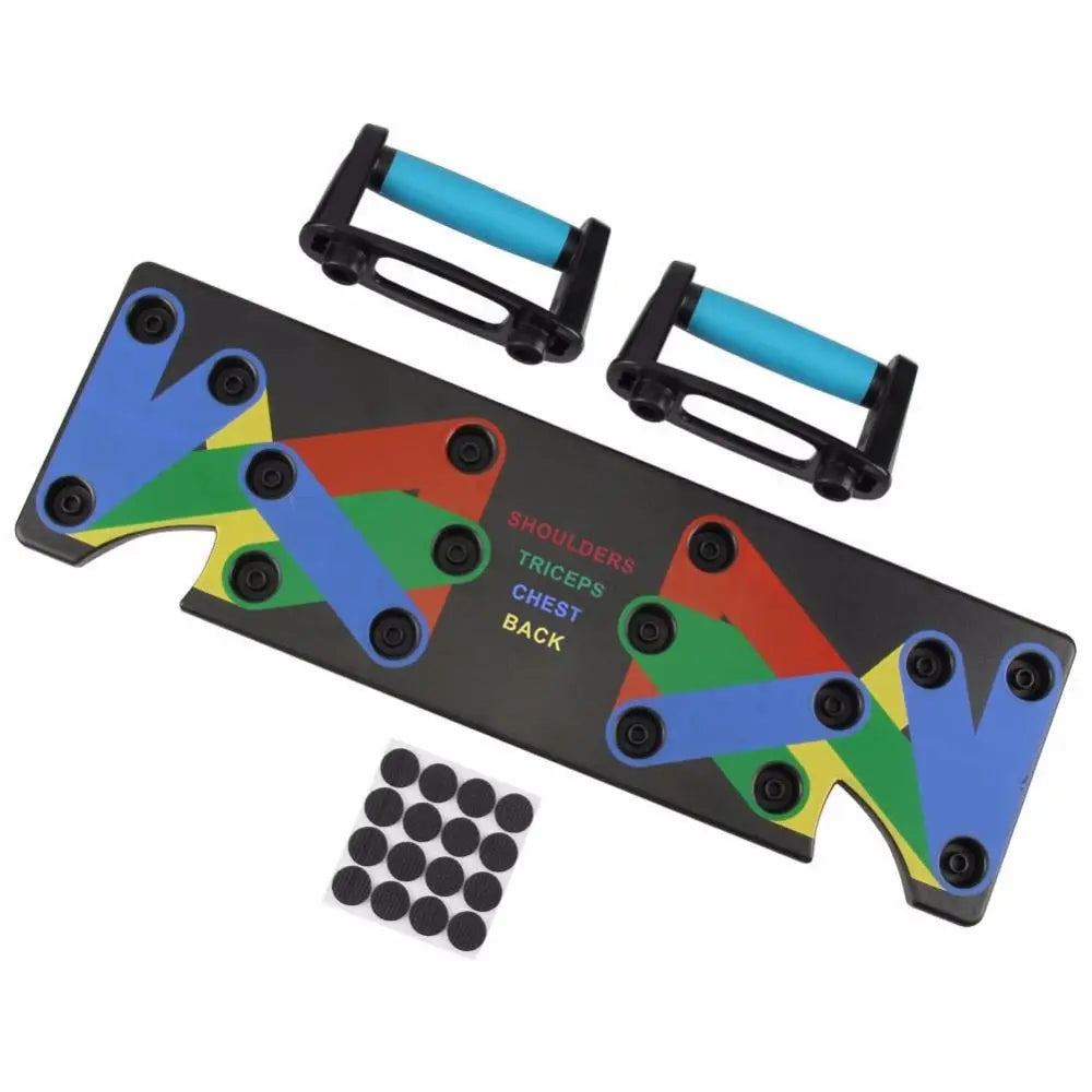 Push Up Rack Edge 9 in 1 Body Building Exercise Fitness Tools Women Men Push-Up Display Shelves and Raisers For GYM Training Body drop shipping Mein